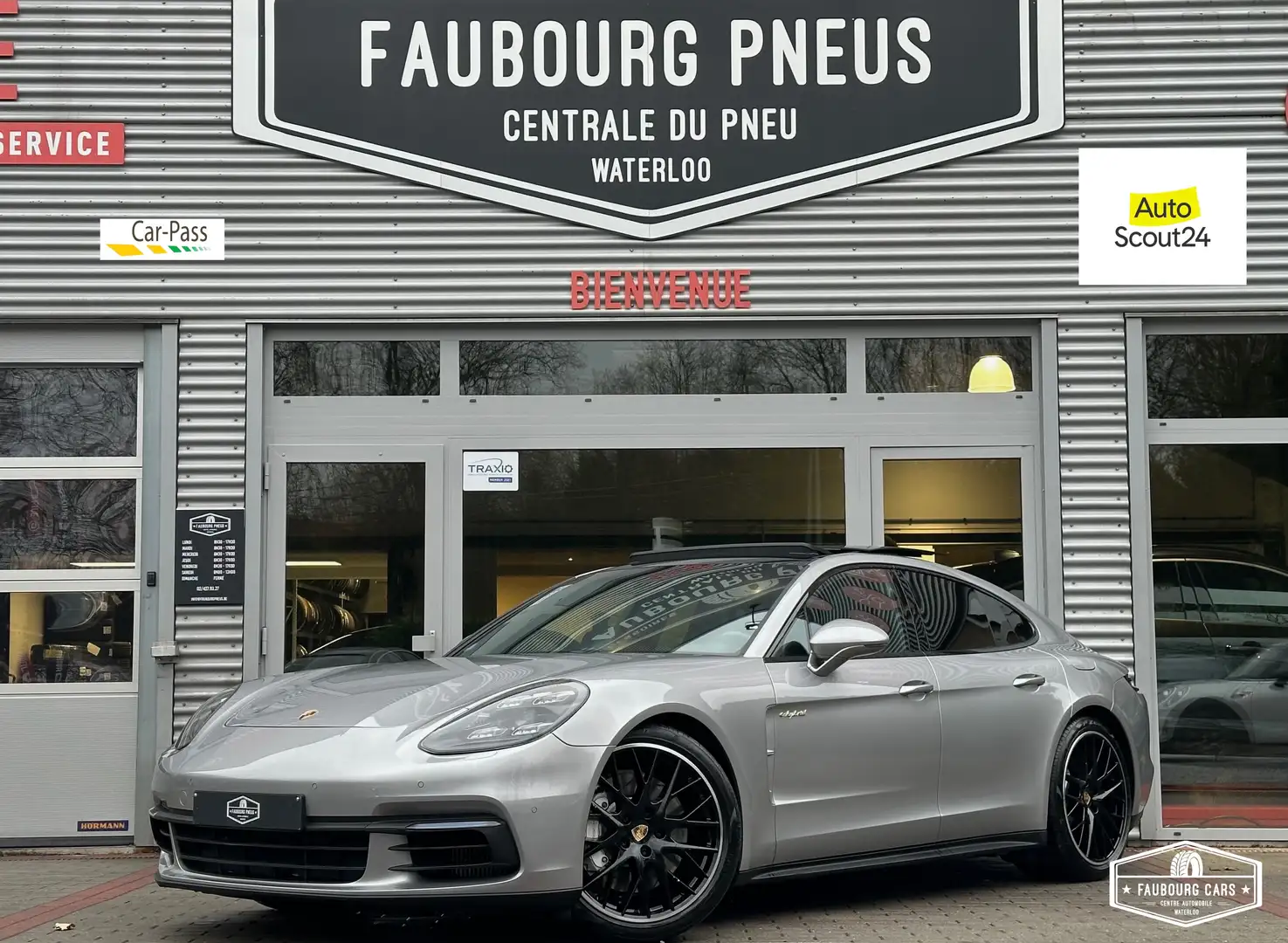 Porsche Panamera *1-PROPRIETAIRE*TVA-21%*PORSCHE-SERVICE-100%*56gr* Grijs - 1