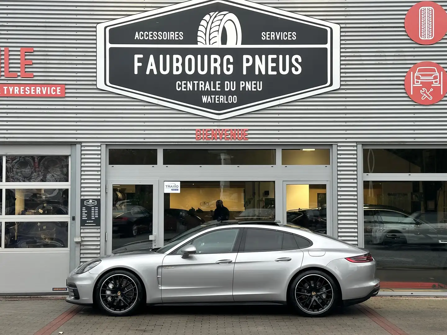 Porsche Panamera *1-PROPRIETAIRE*TVA-21%*PORSCHE-SERVICE-100%*56gr* Grijs - 2