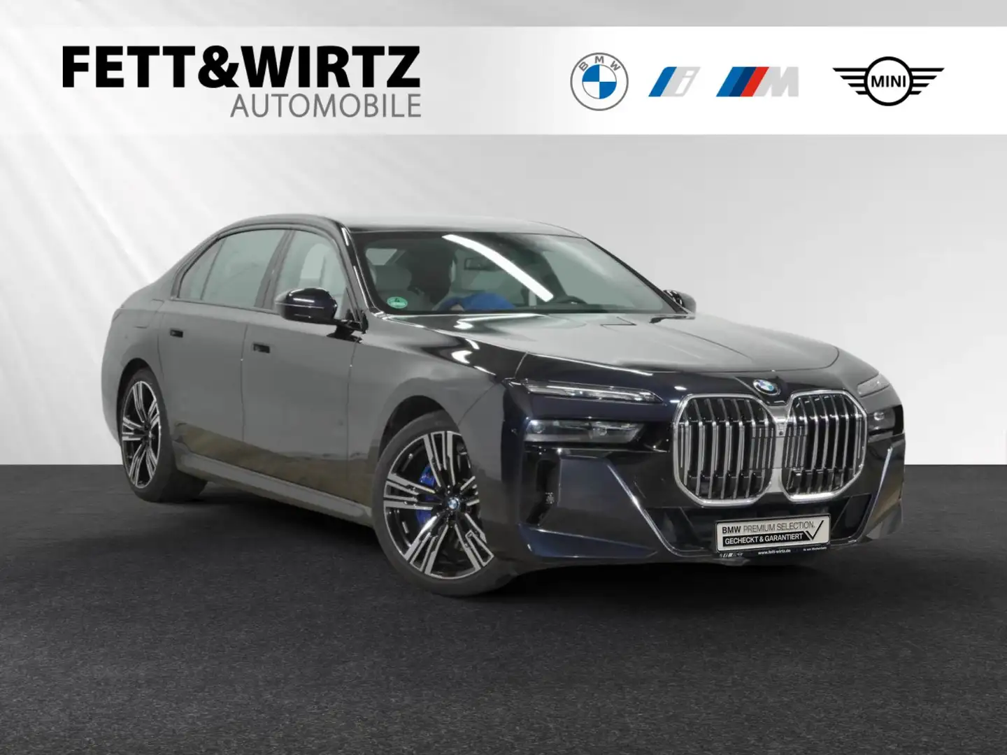 BMW 740 d xDrive M Sport|SkyLounge|Standhzg.|Autobahnass. Noir - 1