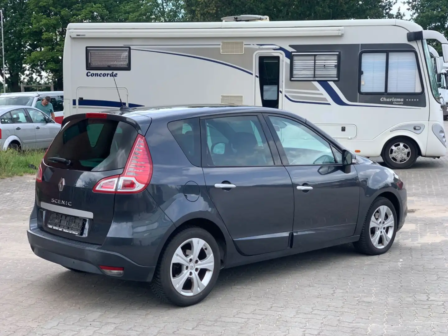 Renault Scenic III Dynamique Automatik Panoramadach Grau - 1