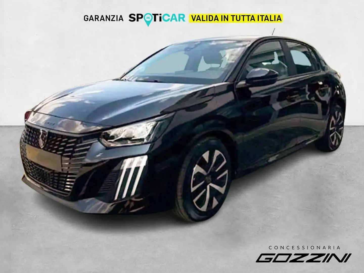 Peugeot 208 motore elettrico 136 CV 5 porte Style Lombardia Noir - 1