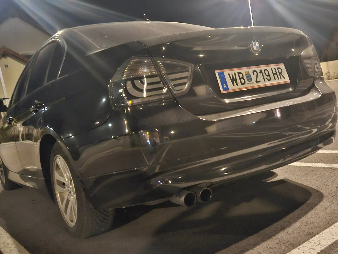 BMW 325 E90 Nero - 2