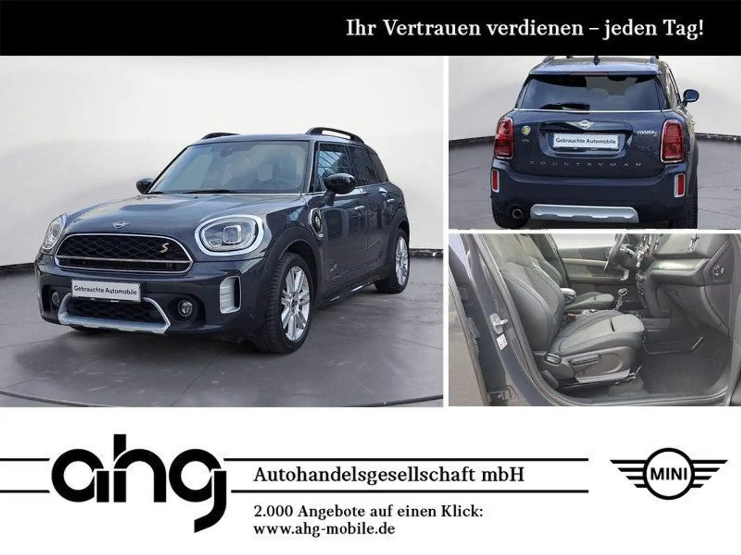 MINI Cooper SE Countryman Countryman Cooper SE. ALL4 Aut. Panorama PDC Grau - 1