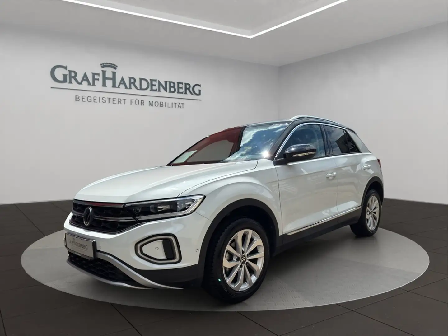 Volkswagen T-Roc Style 1.5 TSI DSG Navi AHK LED-Plus Weiß - 1