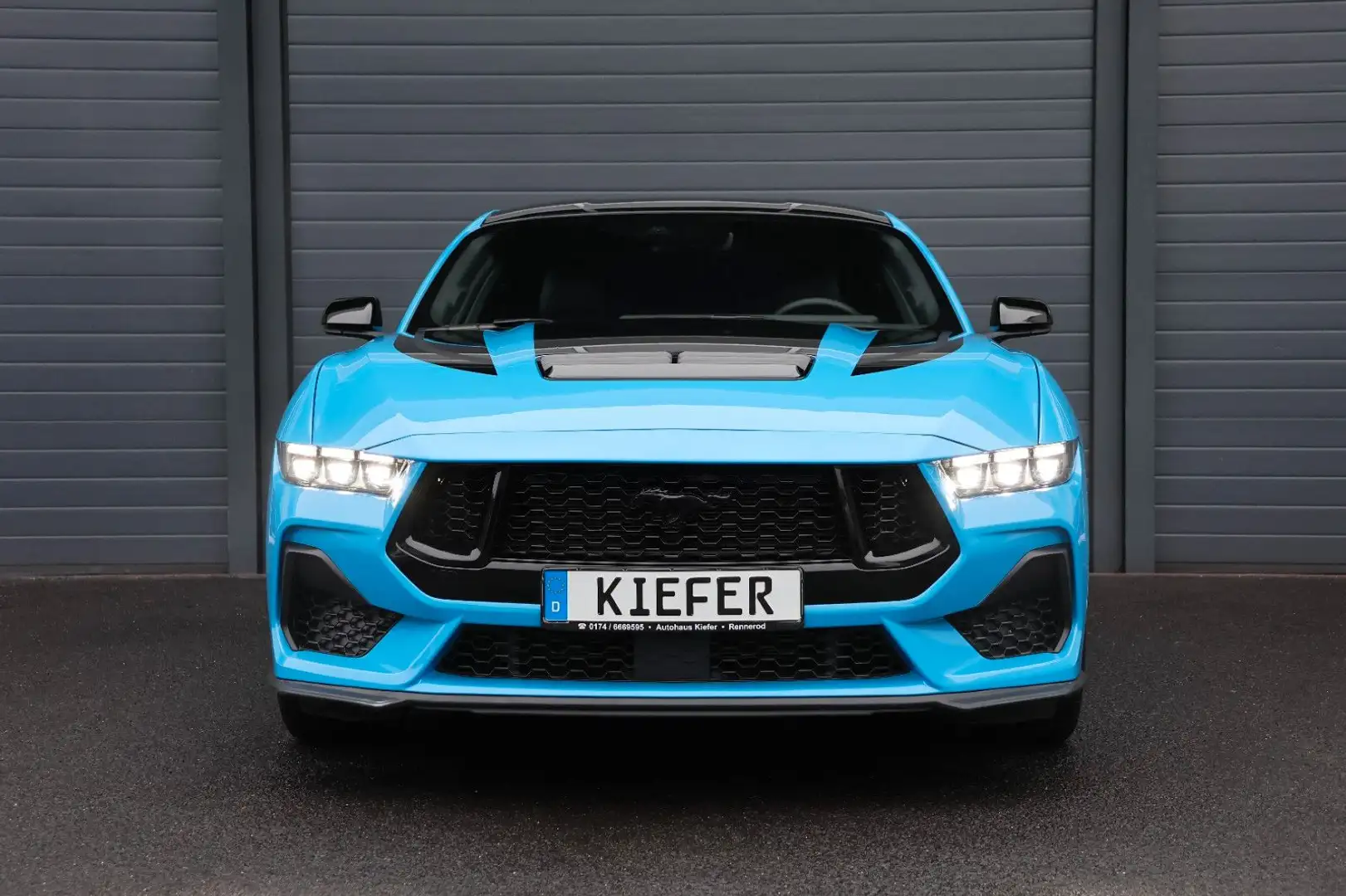 Ford Mustang 5.0 V8/NEUES MODELL/SHZ/SBL/SPUR/TTW/R19 Niebieski - 2