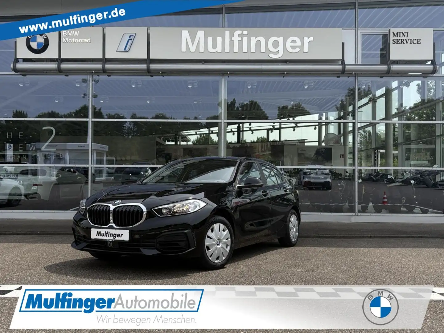 BMW 116 i Tempomat DAB ActiveGuardPlus Klimaaut.PDC Schwarz - 1