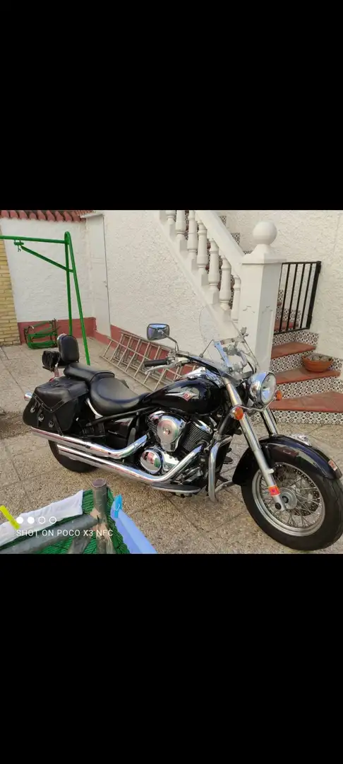 Kawasaki VN 900 Custom Classic Negro - 2