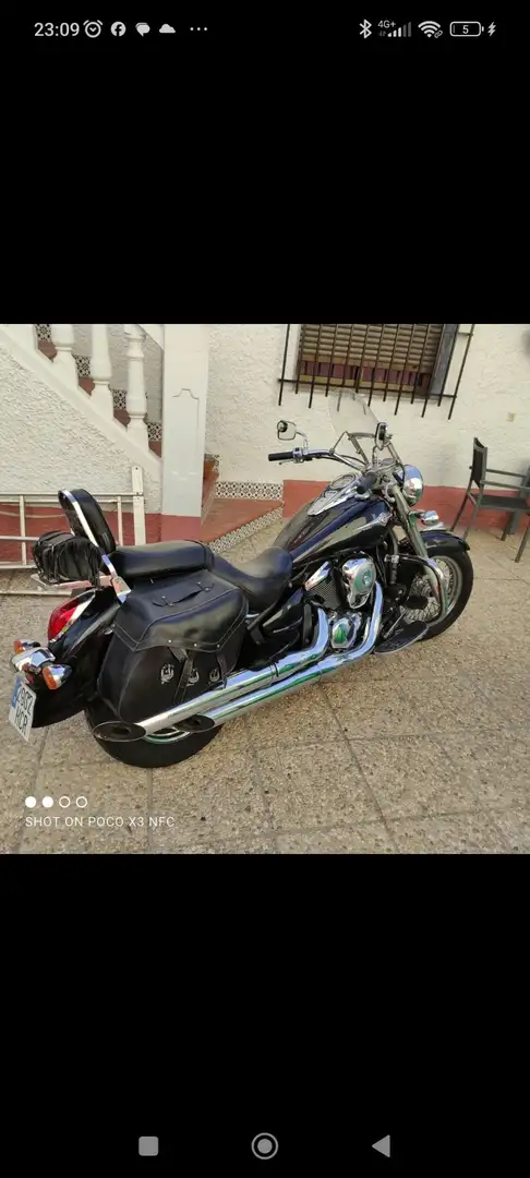 Kawasaki VN 900 Custom Classic Negro - 1