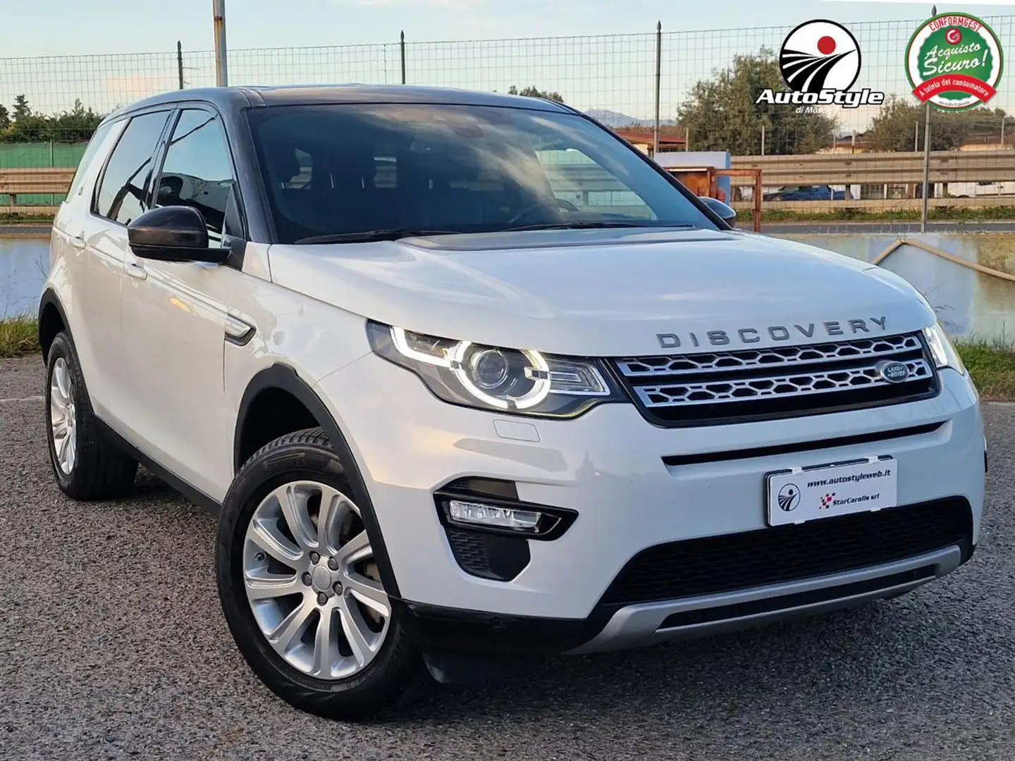 Land Rover Discovery Sport 2.0 TD4 180 CV HSE auto Bianco - 1