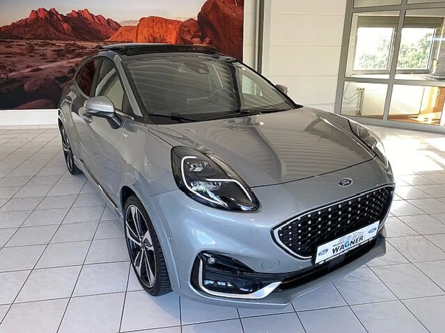 Ford Puma 1.0 ST-LINE VIGNALE/PANO-D/19´´/AHK Argent - 1