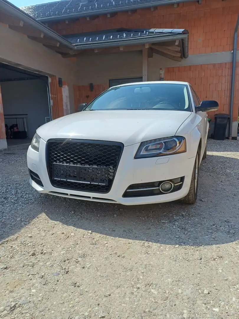 Audi A3 A3 SB Ambiente 1,6 TDI DPF Ambiente Weiß - 1