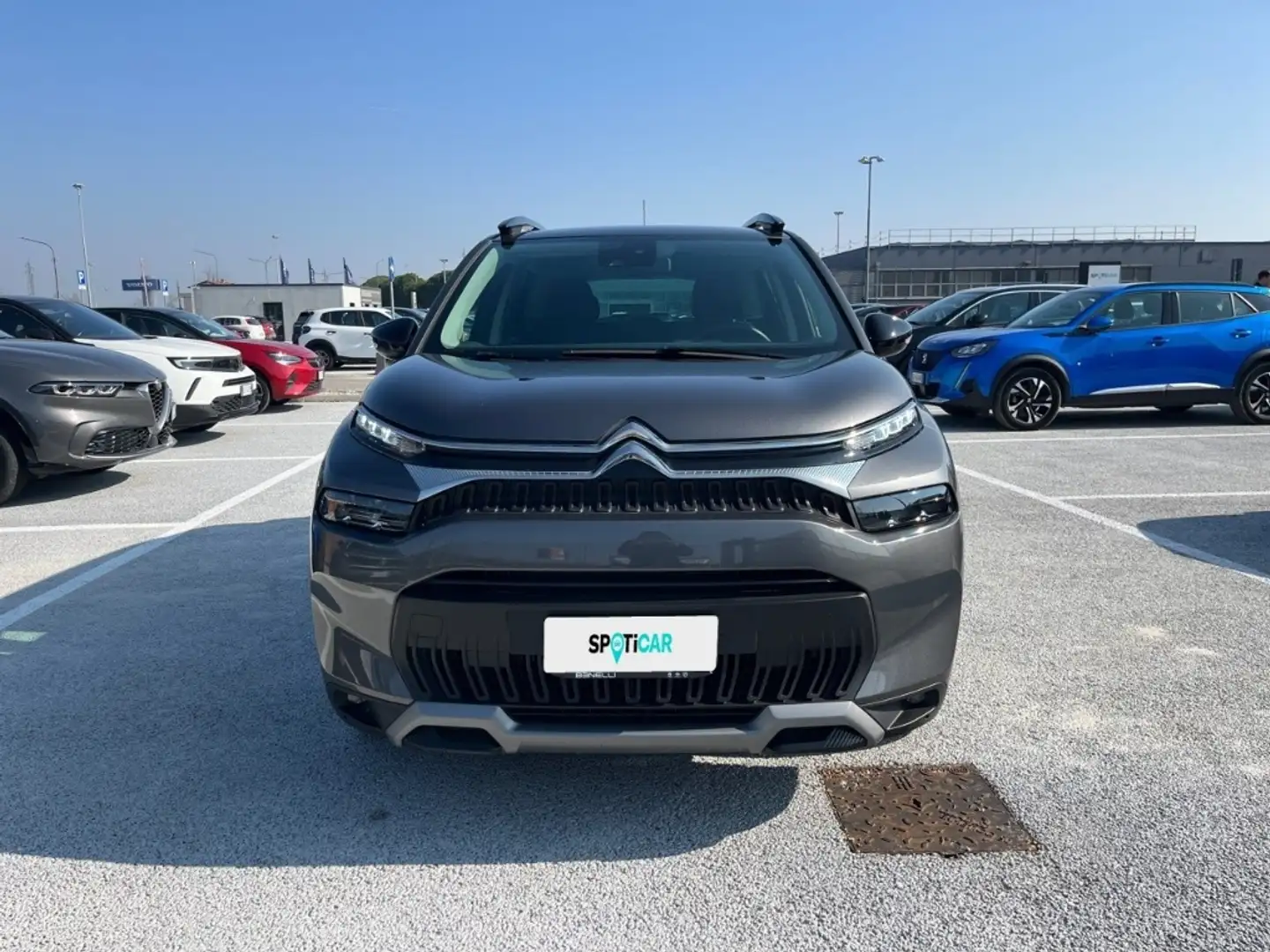 Citroen C3 Aircross 1ª s. - C3 Aircross PureTech 110 S&S Feel Grijs - 2