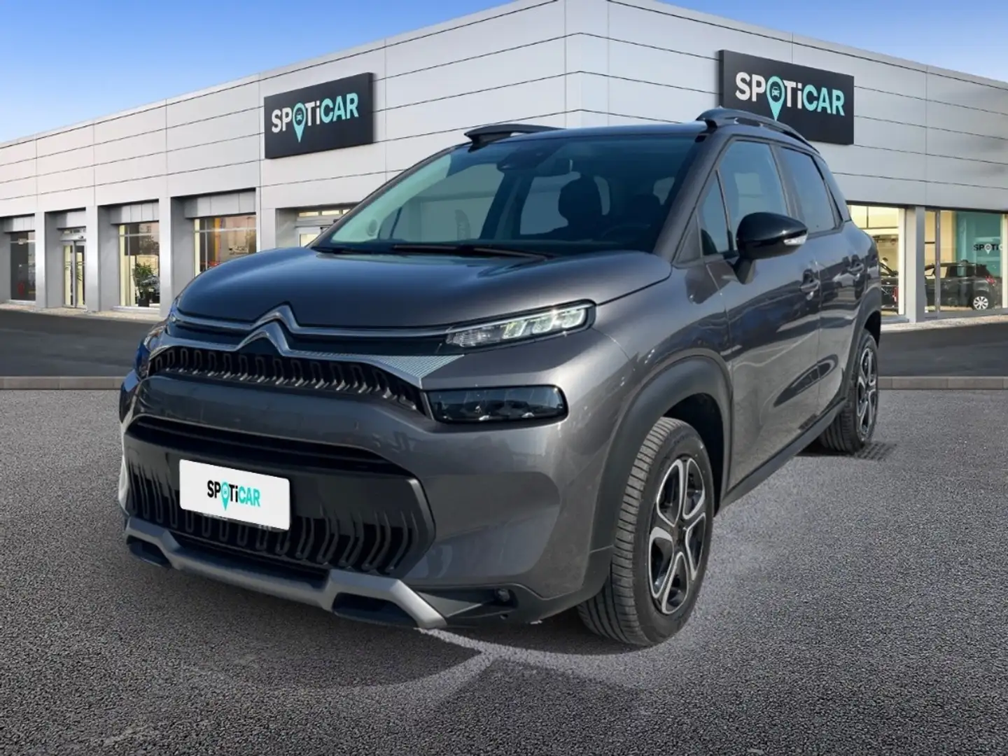 Citroen C3 Aircross 1ª s. - C3 Aircross PureTech 110 S&S Feel Grijs - 1