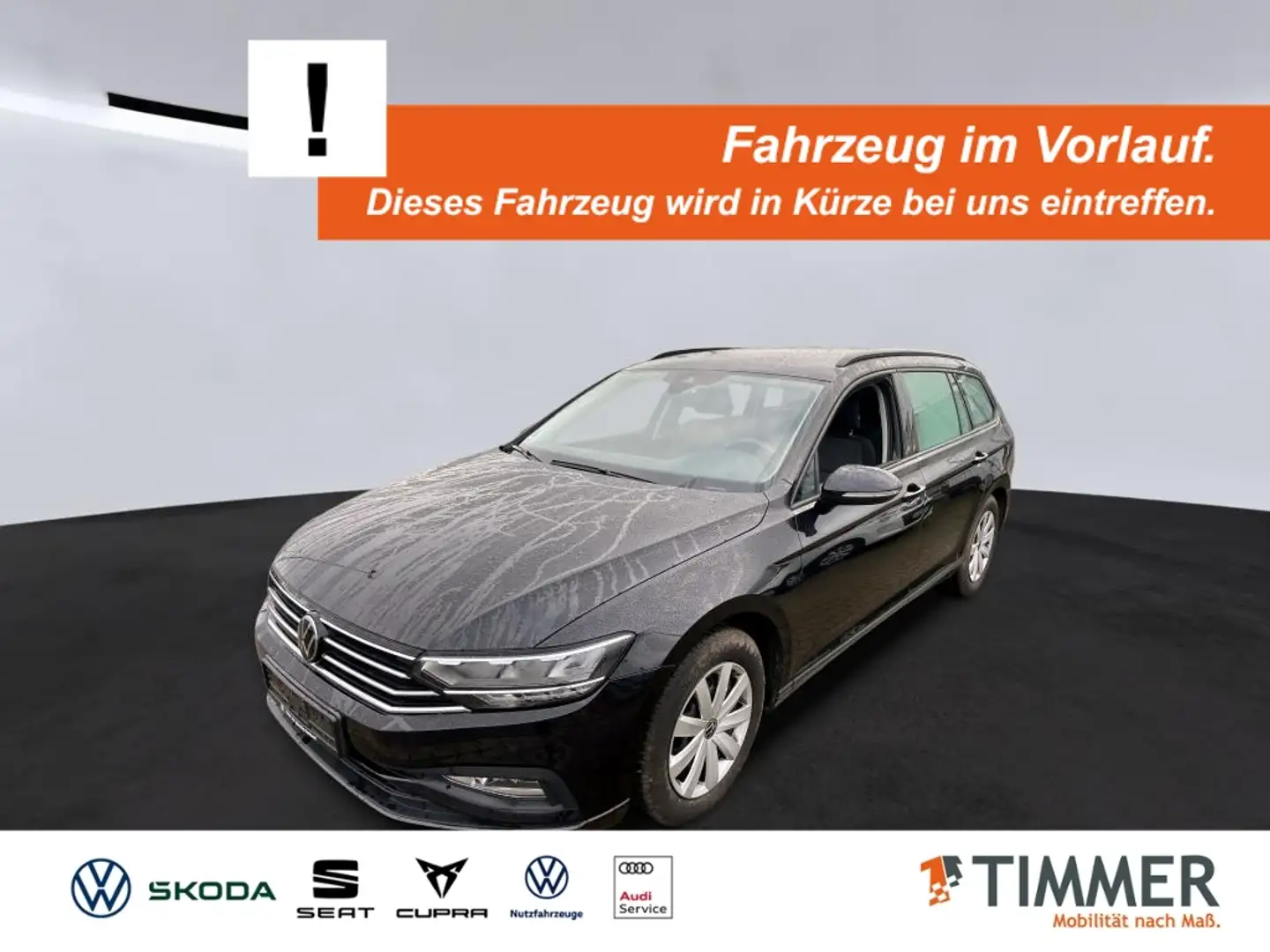 Volkswagen Passat Variant 2.0 TDI DSG +LED +ACC +RKAM +NAVI +SHZ +APP-CONN Schwarz - 1