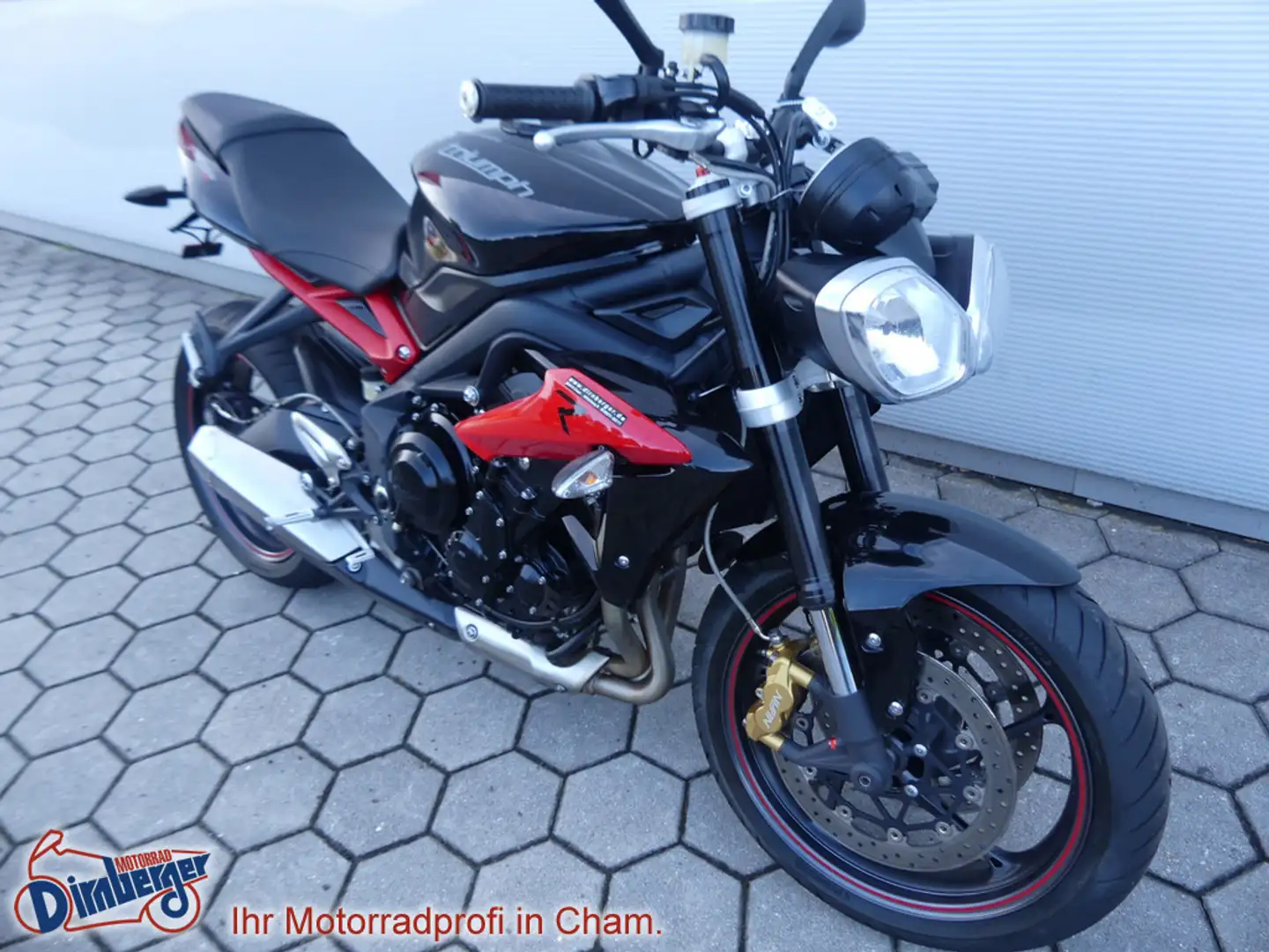Triumph Street Triple 675 R, ABS aus 2.Hand alles TOP Noir - 2
