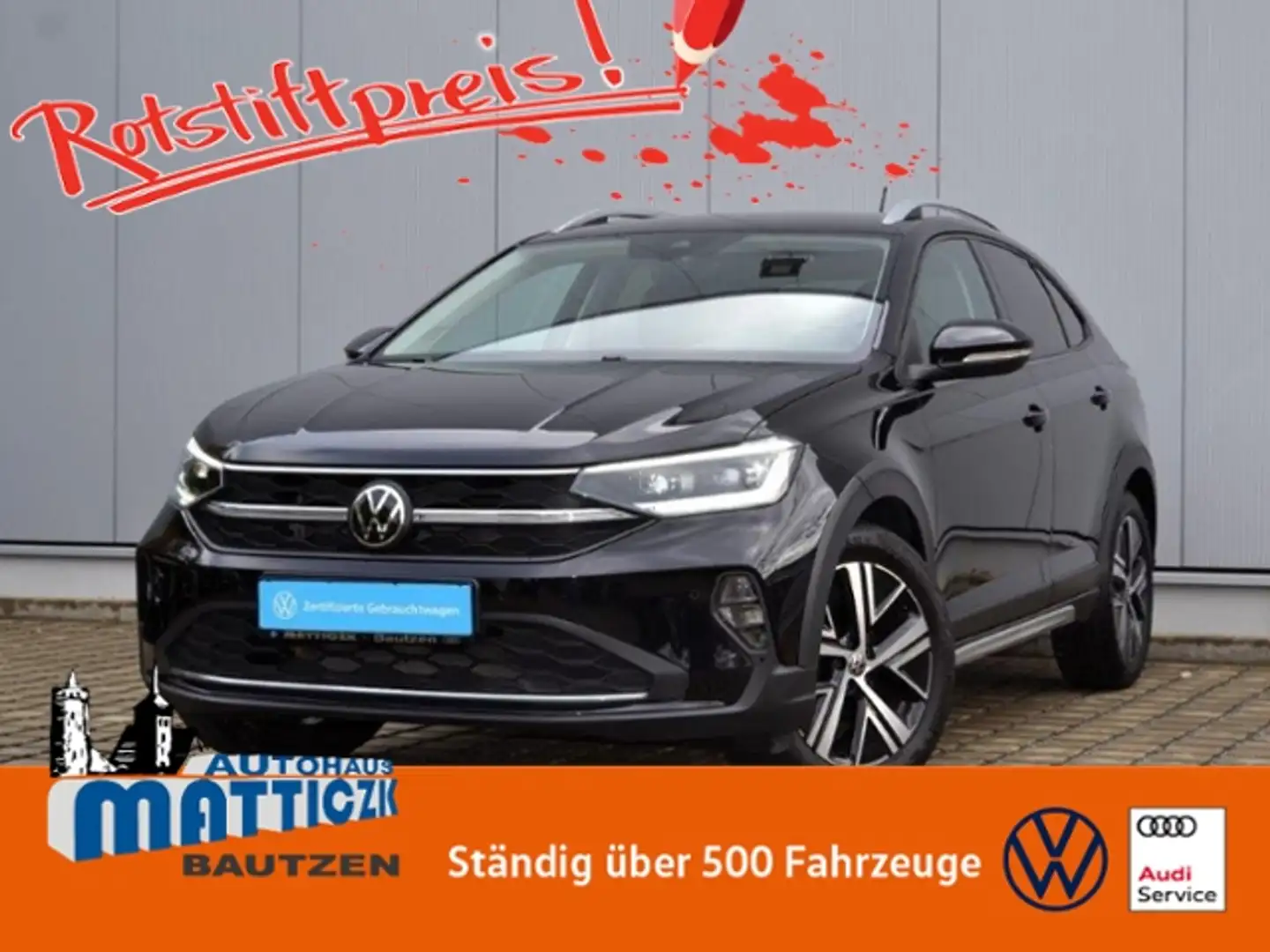 Volkswagen Taigo 1.0 TSI DSG Style IQ.DRIVE-PAKET/MATRIX/INTERIEUR Schwarz - 1