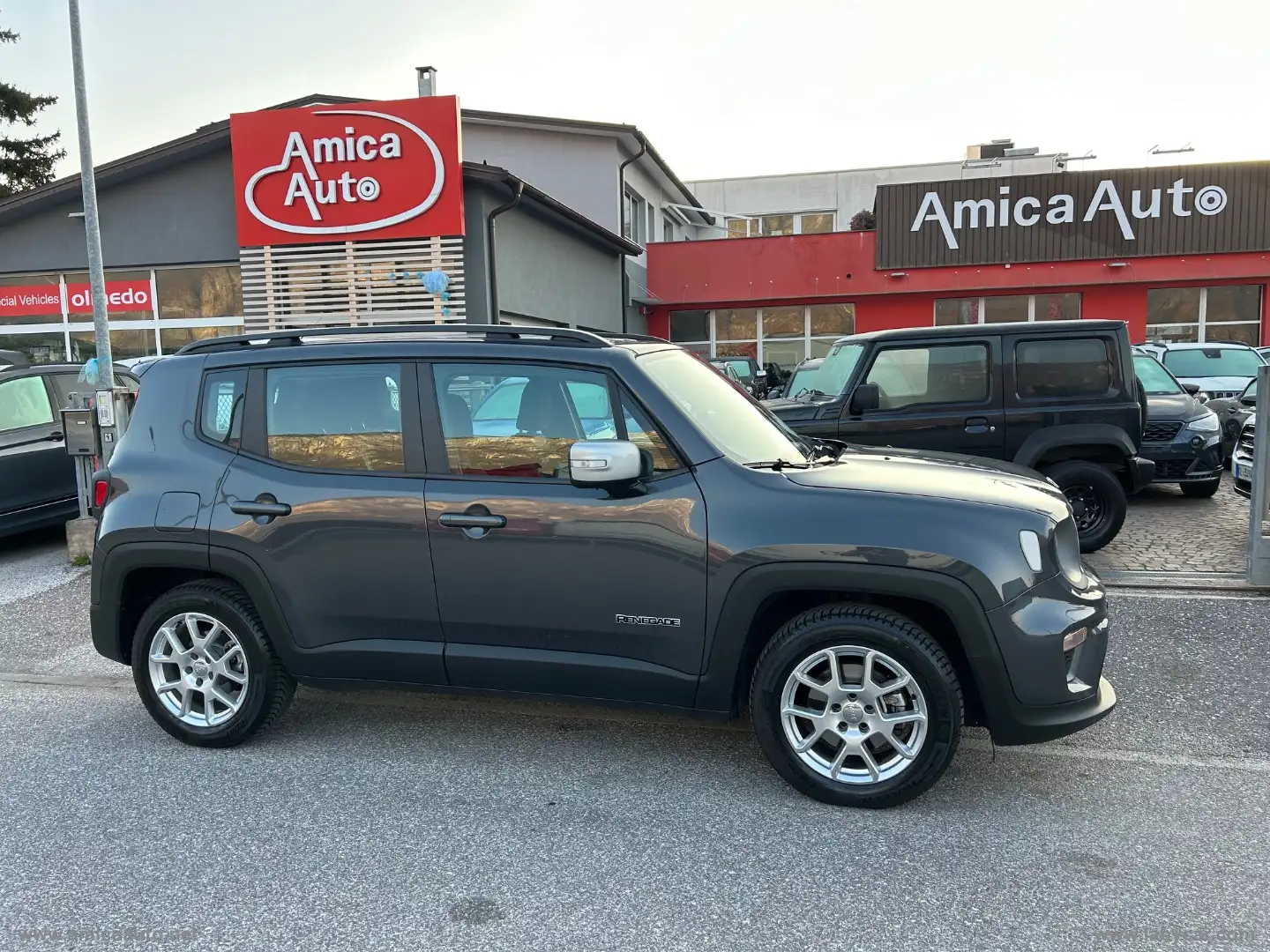 Jeep Renegade 1.5 T4 MHEV Limited SOLO KM 18750 IBRIDA Grigio - 1