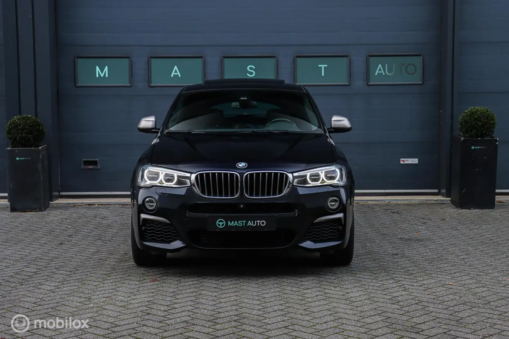 BMW X4 M40i High Executive|HUD|H&K|Schuifdak|Leder|Camera Zwart - 2