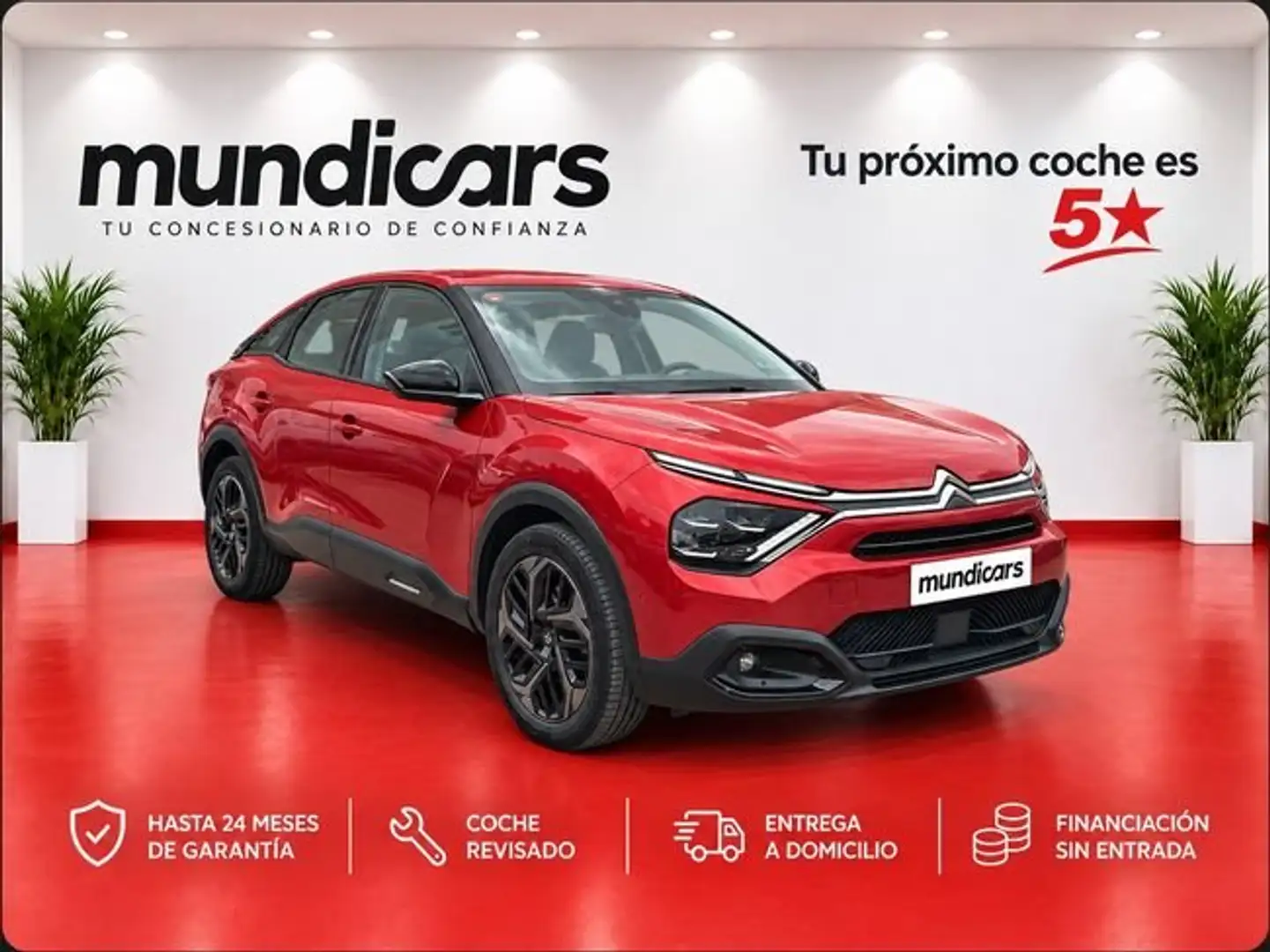 Citroen C4 1.5 BlueHDI S&S Feel Pack EAT8 130 Rojo - 1