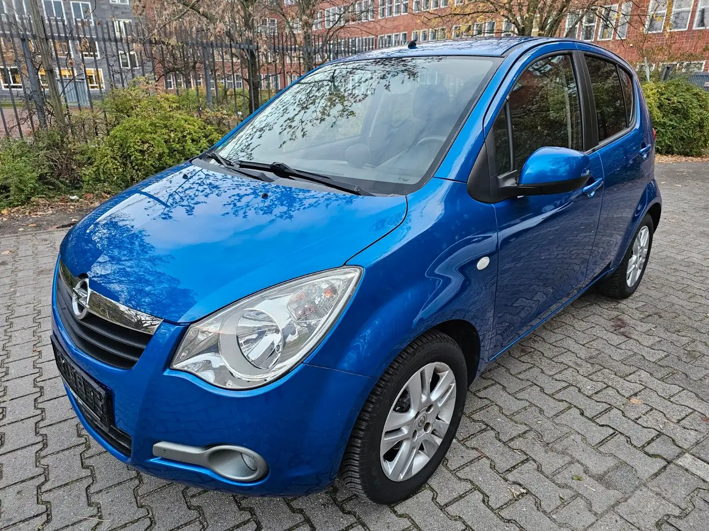 Opel Agila B Edition Klima Nur 65420 Kilometer Blau - 1