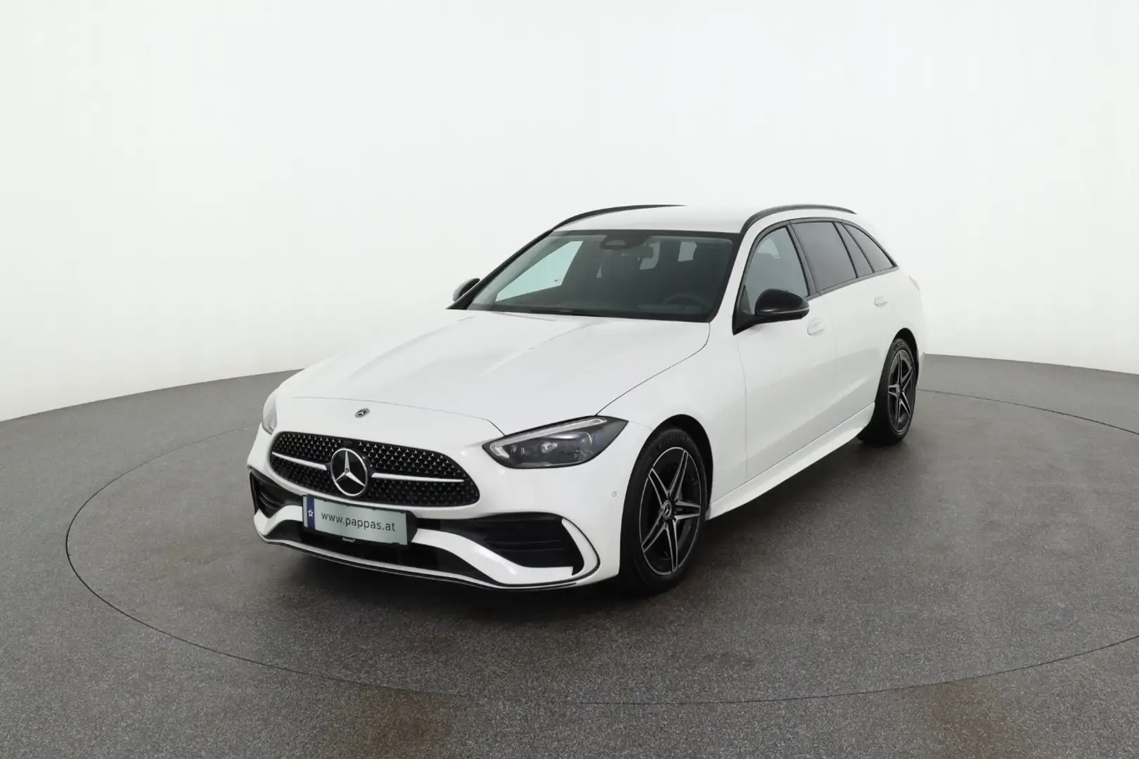 Mercedes-Benz C 200 d T-Modell LED Navi Cam Distr Keyl PTS SHZ Weiß - 1
