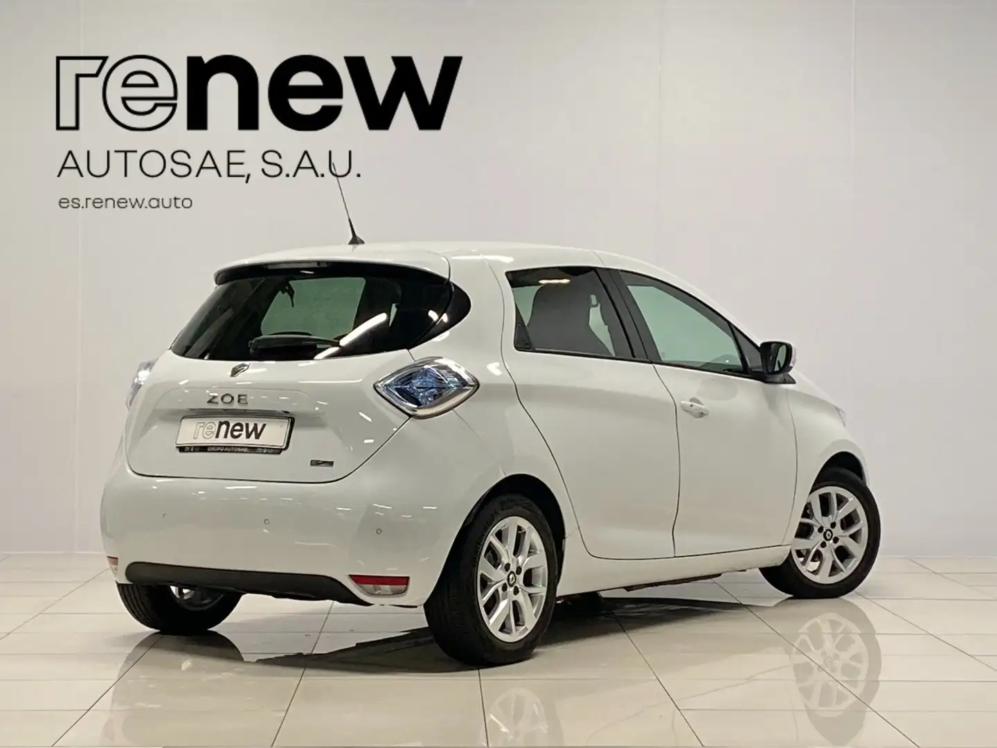Renault ZOE Limited 40 R110 80kW Blanco - 2