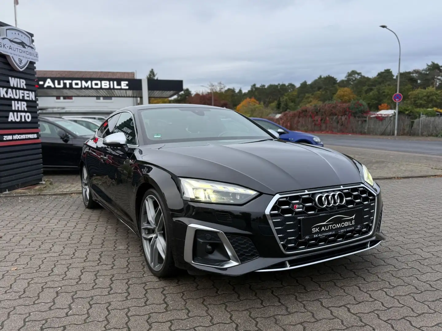 Audi S5 Sportback quattro 1.HAND-ACC-VIRTUAL-MATRIX Zwart - 1