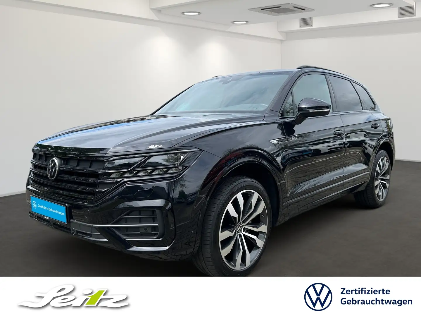 Volkswagen Touareg 3.0 TDI 4M R-Line *AHK*MATRIX*STANDH* Nero - 1