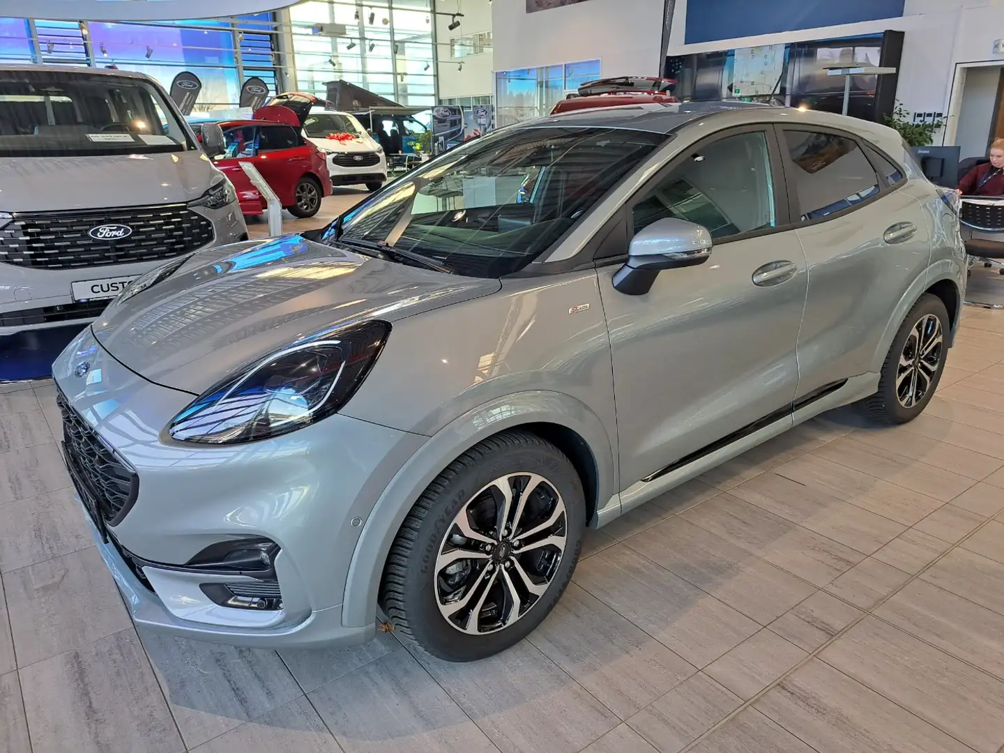 Ford Puma 1.0 EcoBoost ST-Line LED ACC Navi SHZ Kam. Argent - 2