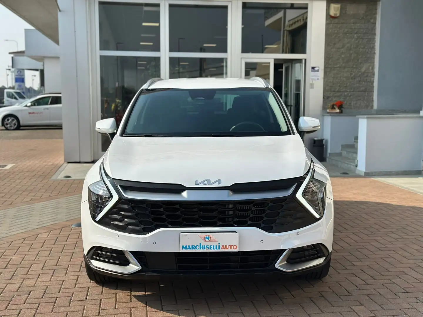 Kia Sportage 1.6 tgdi hev Style auto Bianco - 2