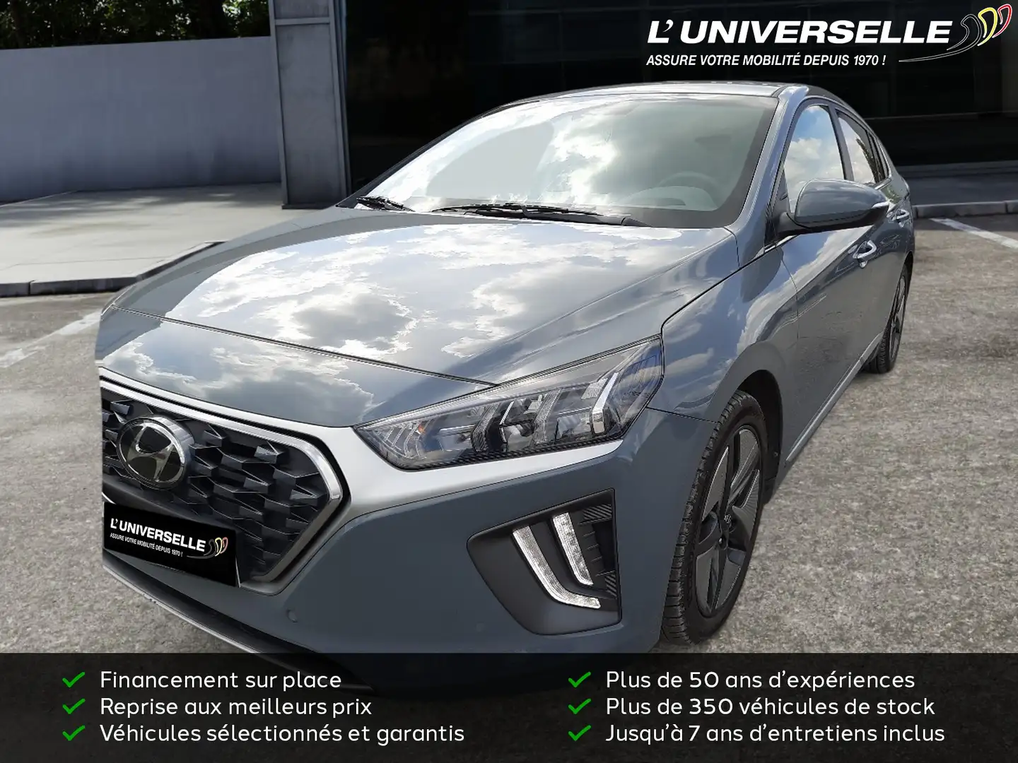 Hyundai IONIQ SHINE HEV Gris - 1
