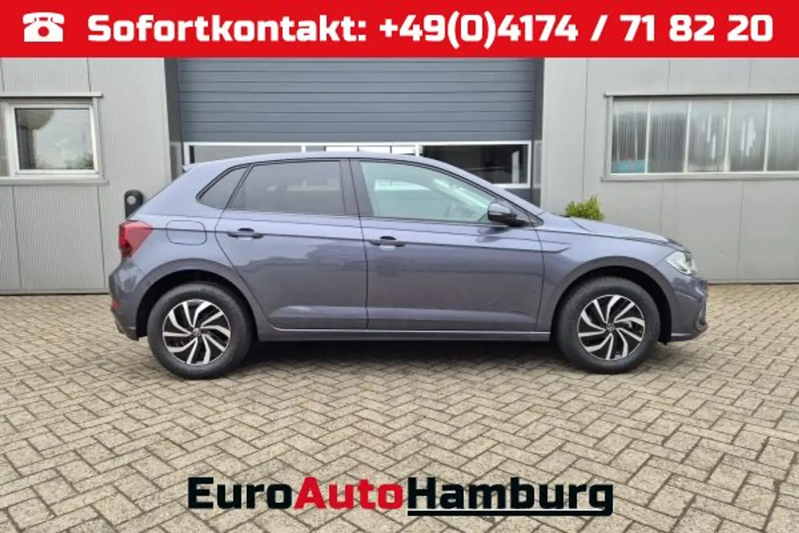 Volkswagen Polo Life 1.0 TSI 95PS Rückf.Kamera Sitzheizung Digital Grau - 1