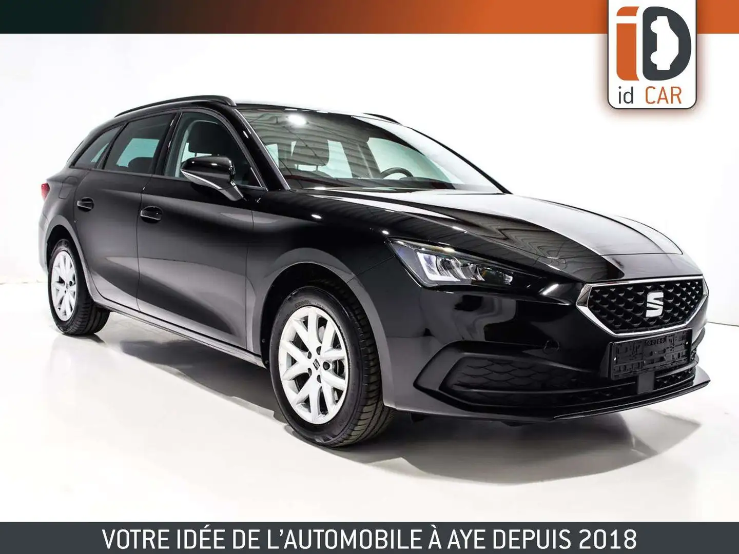 SEAT Leon SW 1.0 eTSI 110 DSG STYLE CAMERA LED CARPLAY JA16 Noir - 1