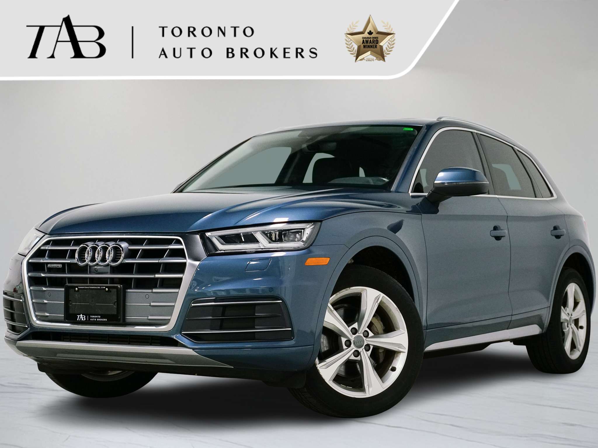 Blue 2018 Audi Q5 SUV / Crossover Automatic