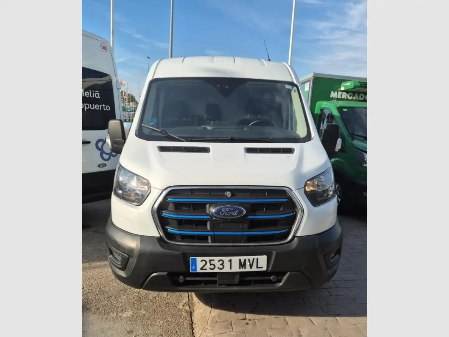 Ford Transit 350 L3 BEV 75kWh (68kWh útil) 184CV Trend Blanco - 2