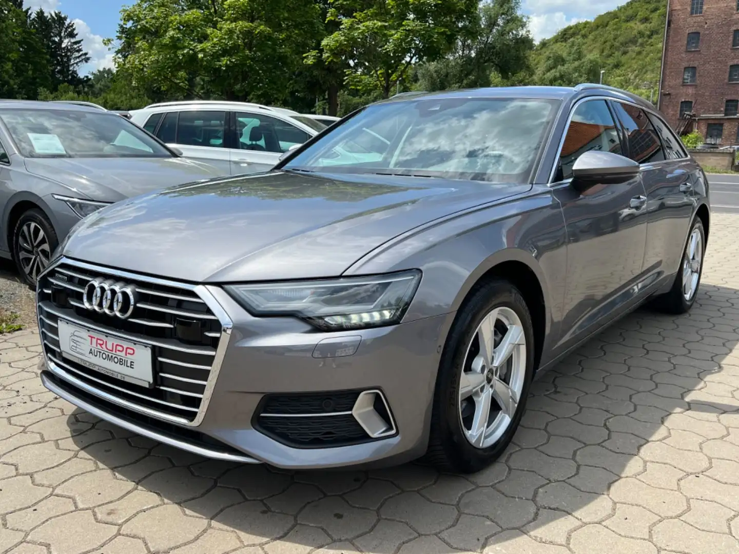 Audi A6 45 TDI quattro Sport/LED/AHK/Virtual/R-Kam/SH Grijs - 2