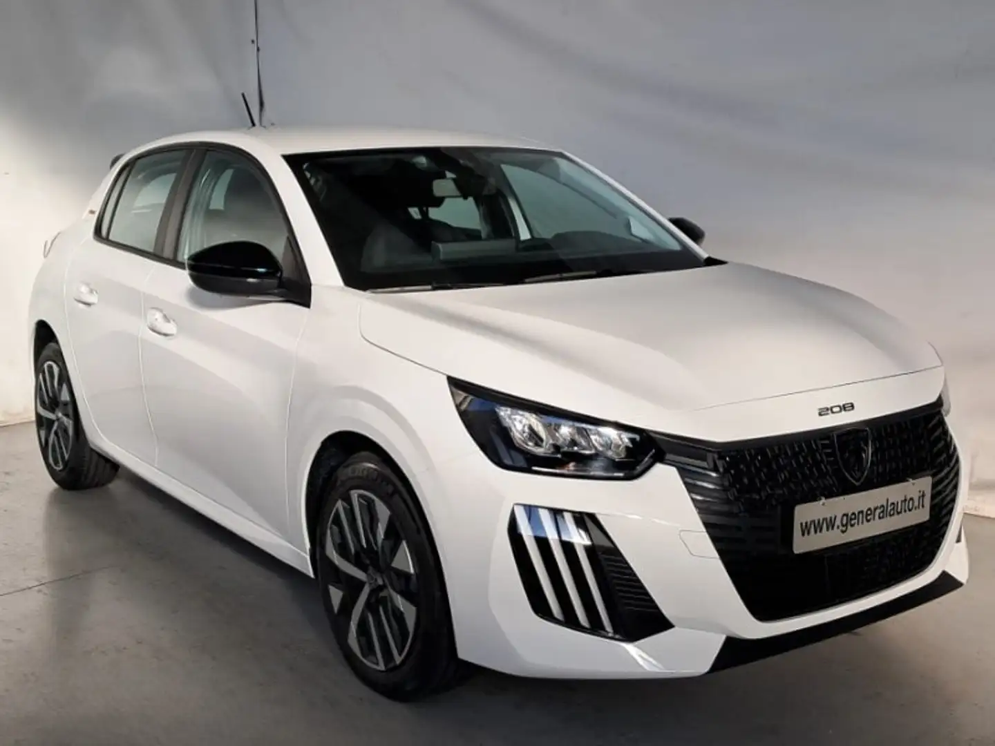 Peugeot 208 Hybrid 100 e-DCS6 Style Bianco - 2