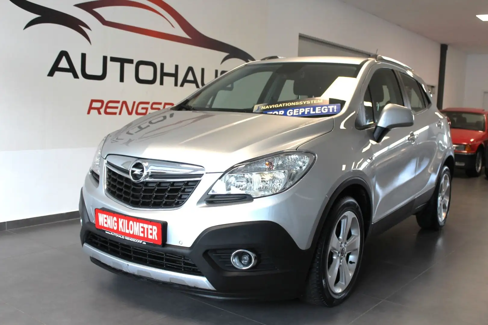 Opel Mokka Edition ecoFlex 4x4 NUR 58000KM srebrna - 2
