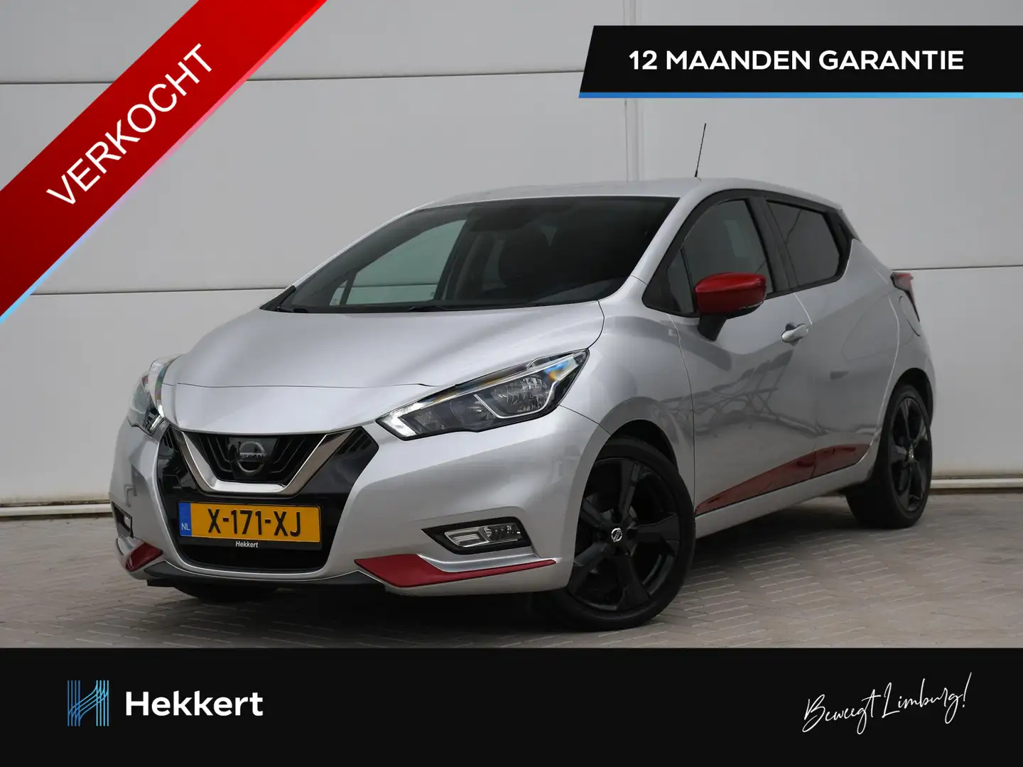 Nissan Micra N-Connecta 0.9 IG-T 90pk NAVI | DAB | PDC + CAM. | Gris - 1