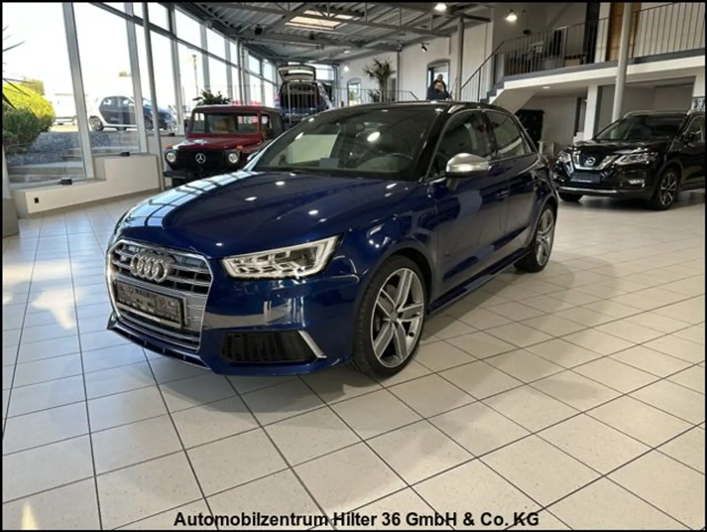 Audi S1 Sportback 2.0 TFSI quattro Blau - 2