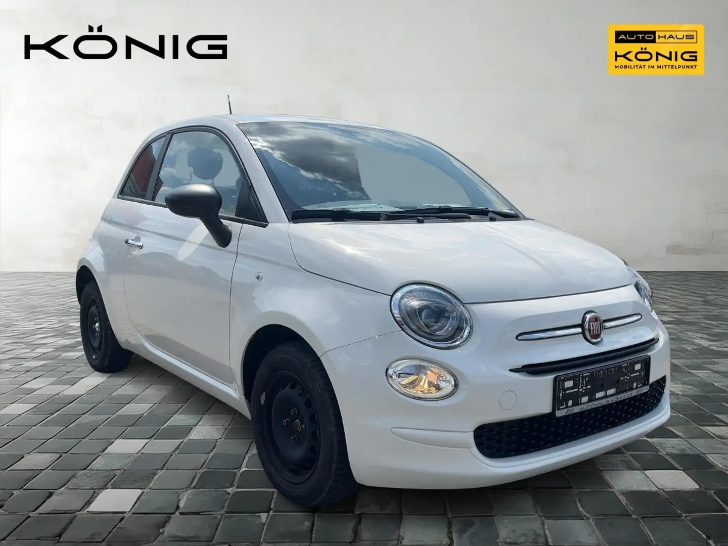 Fiat 500 1.0 GSE Klima & Sound  Allwetter - Tempomat Blanco - 2