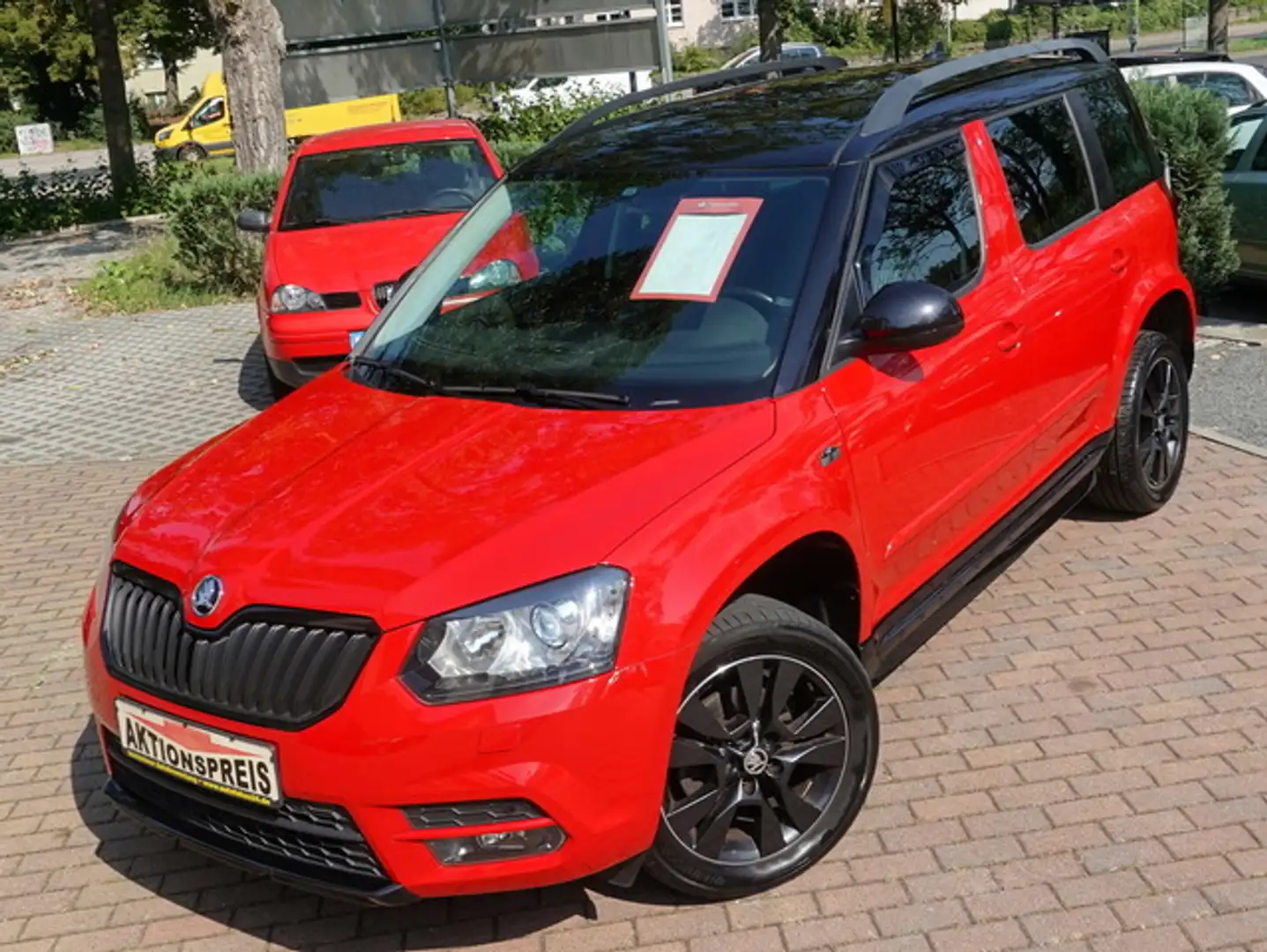 Skoda Yeti Monte Carlo 4x4 Xenon Stand+Sitzheizung PDC Rot - 1