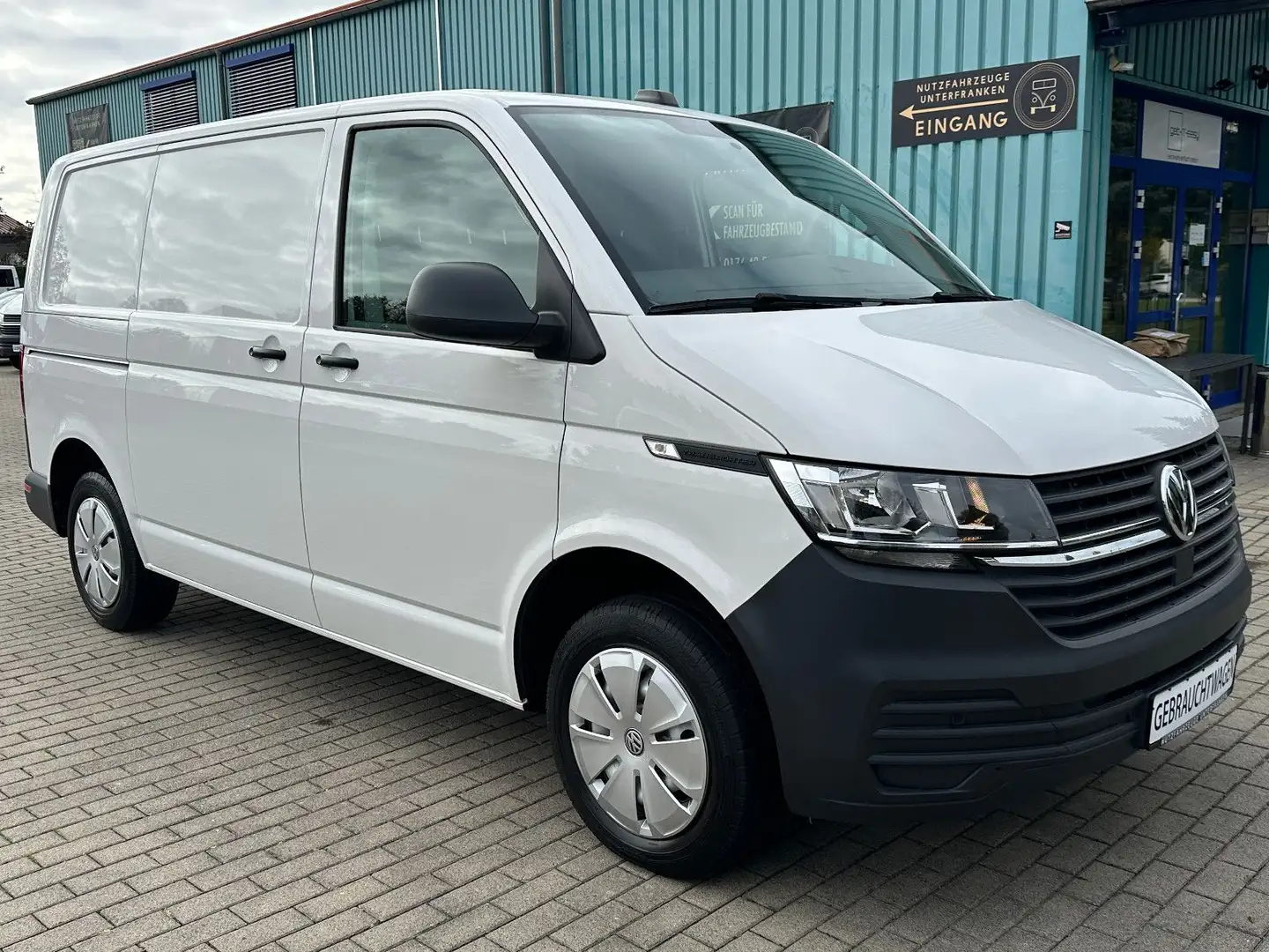 Volkswagen T6 Transporter T6.1 KASTEN 150PS DSG/1.HD+NAVI+DAB+GRA+SHZ+PDC Weiß - 1