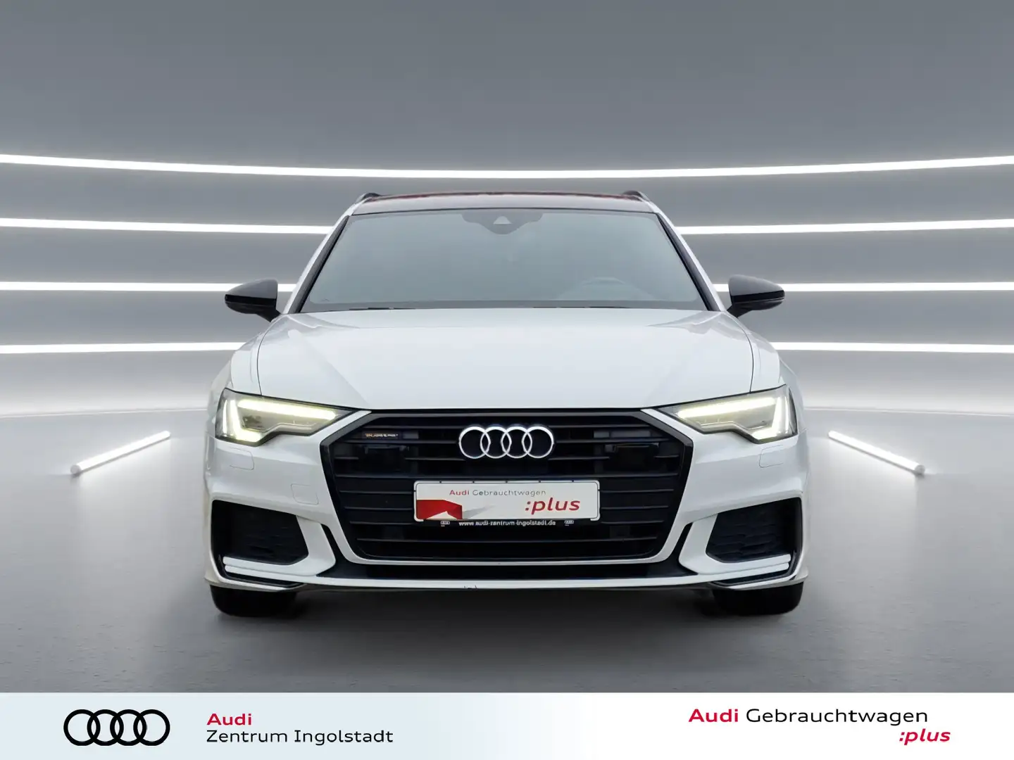 Audi A6 Avant 50 TDI qu 2x S line MATRIX Pano AHK HuD Spor Weiß - 2