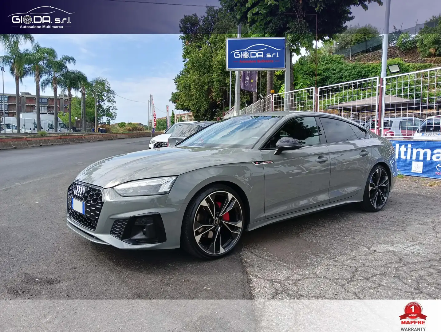 Audi A5 SPB 40 TDI quattro S tronic S line edition Grau - 1