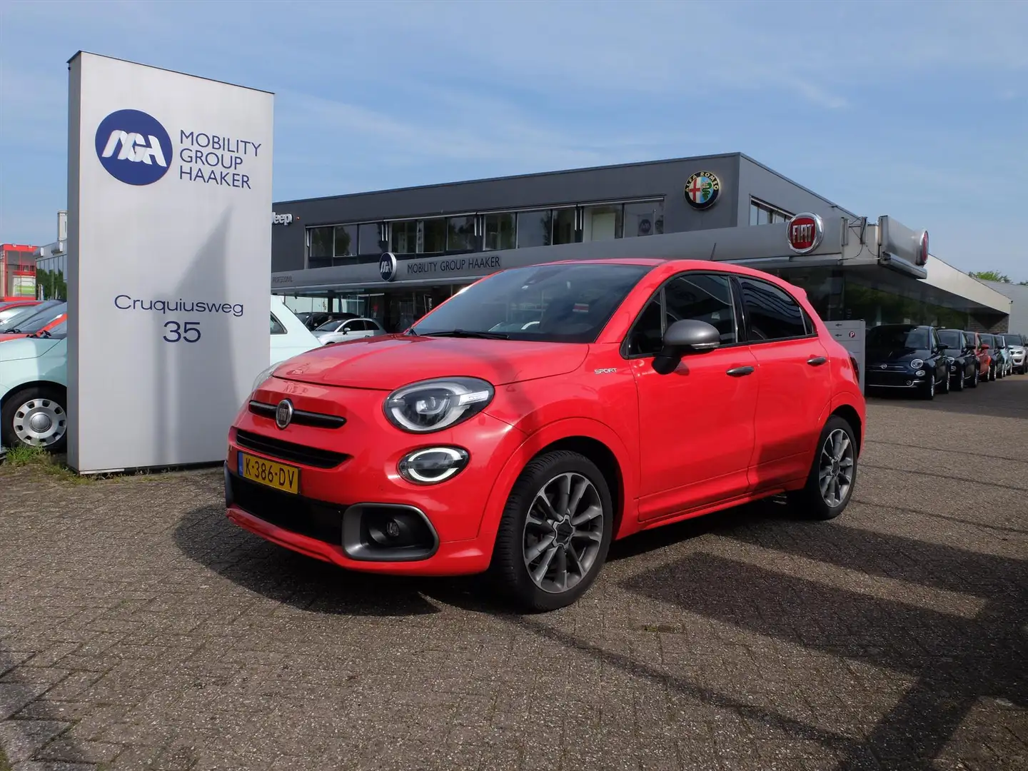 Fiat 500X 1.3 GSE Eco 150pk DCT Rouge - 1