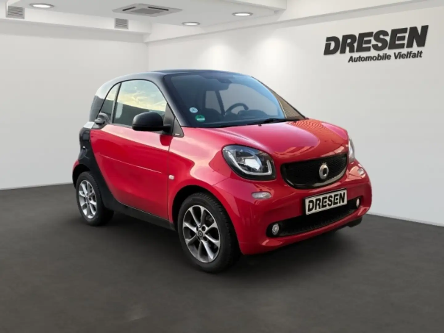 smart forTwo coupe 1.0 passion Panorama Klimaautom DAB SHZ Temp Rot - 2
