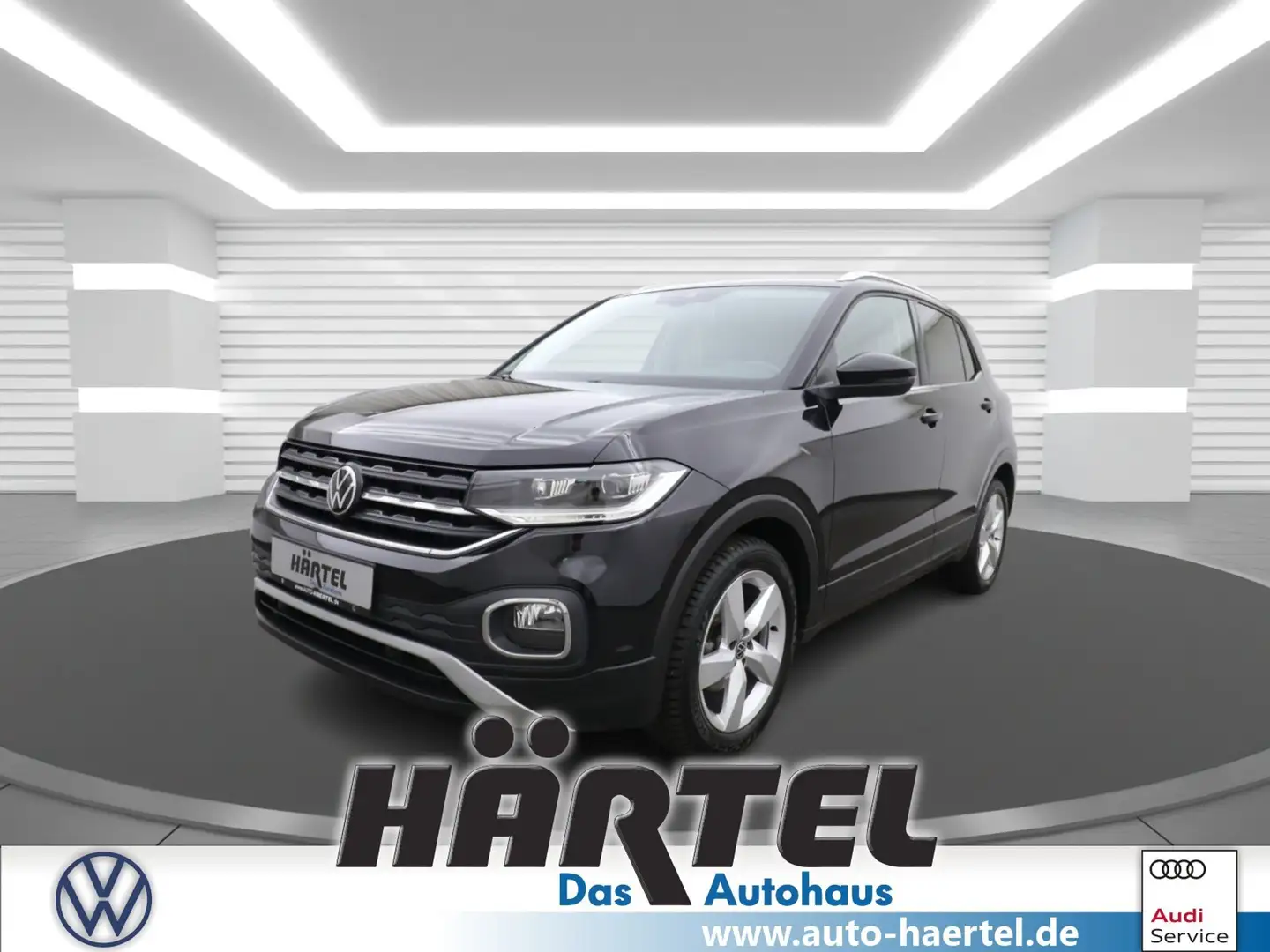 Volkswagen T-Cross STYLE 1.0 TSI DSG (+ACC-RADAR+NAVI) LED Schwarz - 1