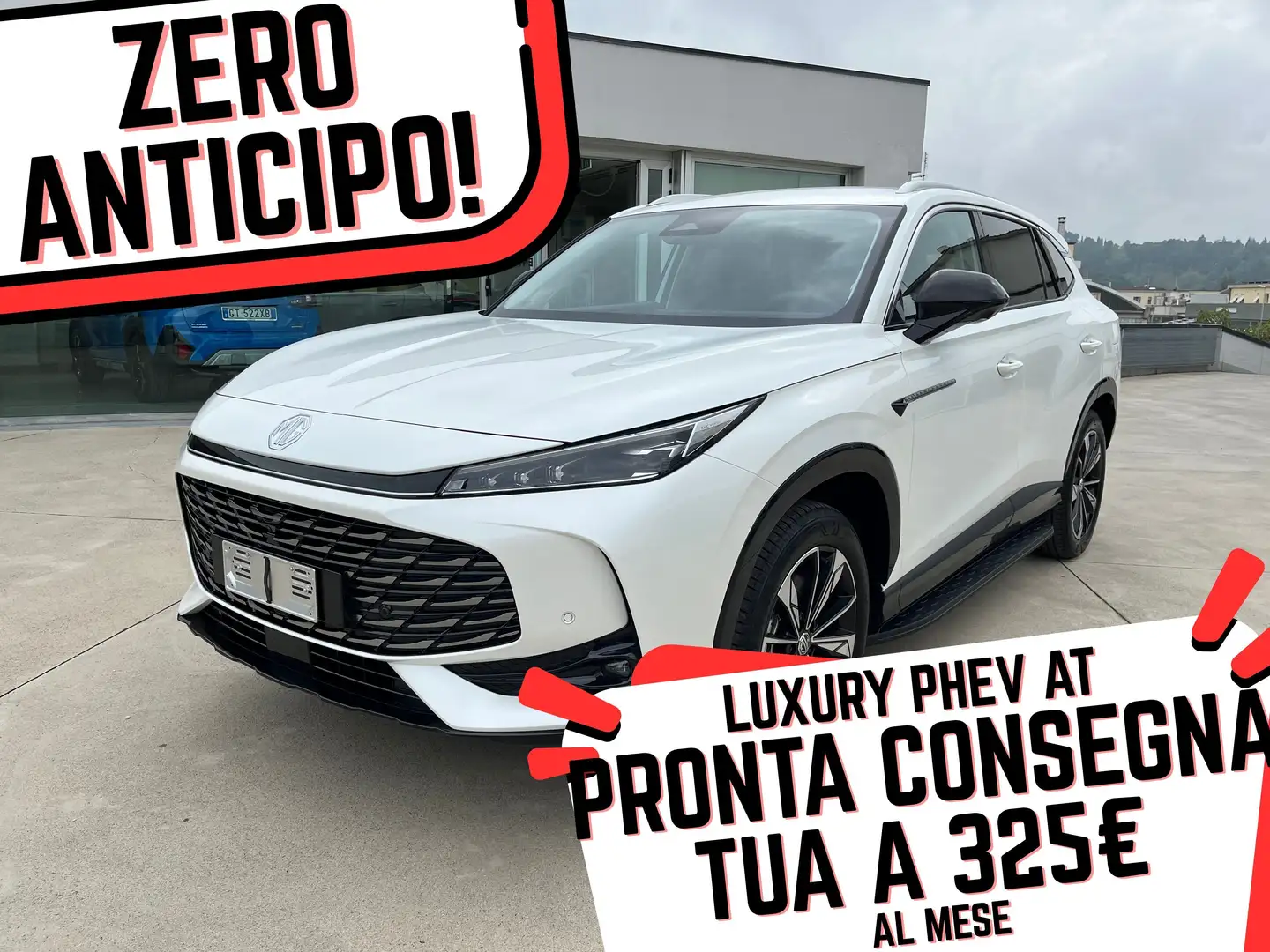 MG EHS NEW PHEV LUXURY 0 ANTICIPO TUA DA 325€ AL MESE Weiß - 1