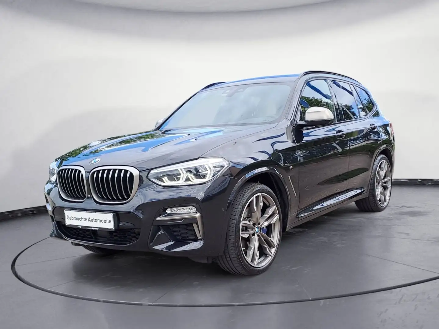 BMW X3 M d AT Navi Leder Tempom.aktiv Panoramadach Schwarz - 2